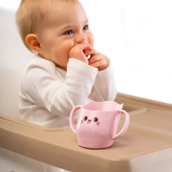 AKUKU Kubek do nauki picia Pink