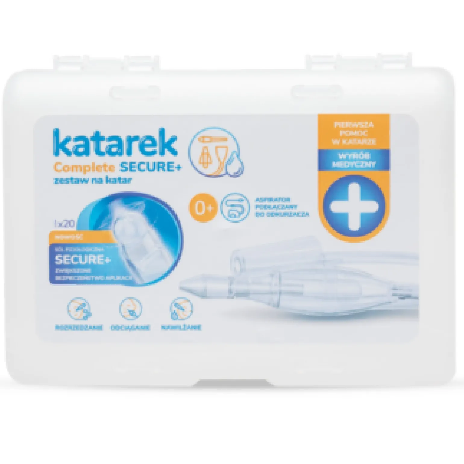 Aspirator KATAREK COMPLETE SECURE+ (+20 amp. NaCl)