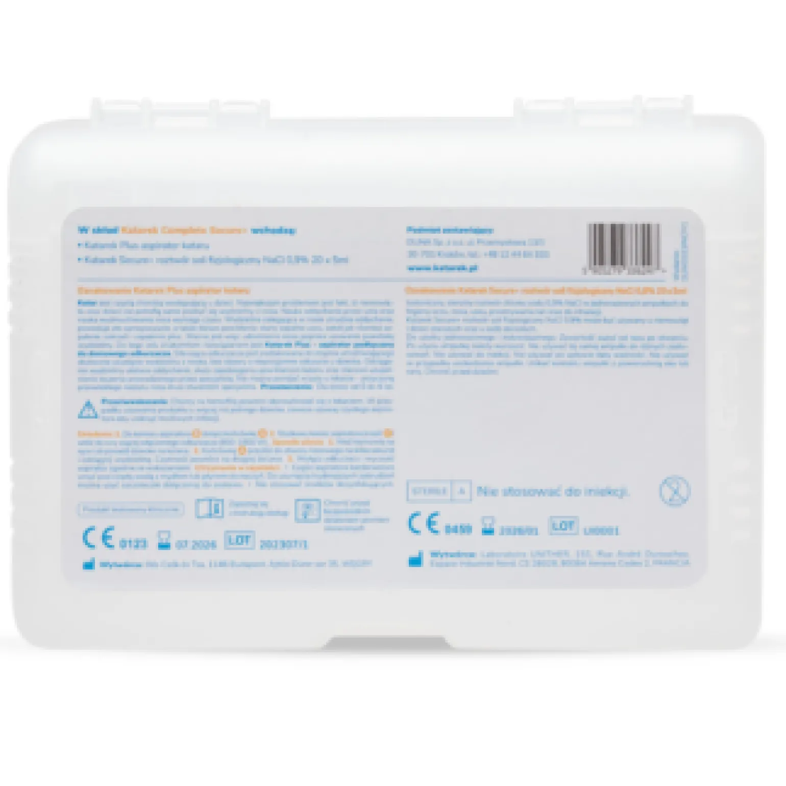 Aspirator KATAREK COMPLETE SECURE+ (+20 amp. NaCl)