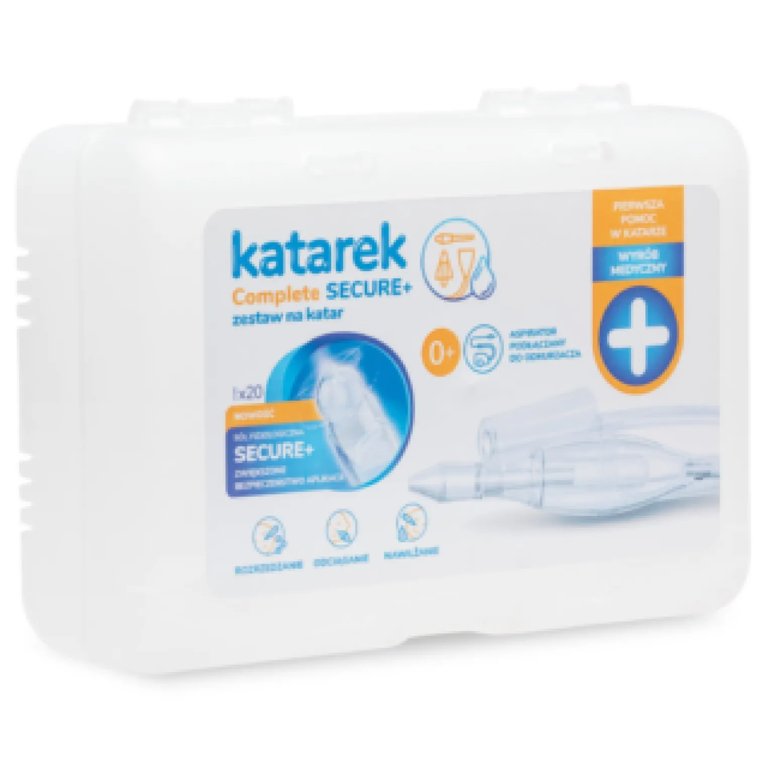 Aspirator KATAREK COMPLETE SECURE+ (+20 amp. NaCl)