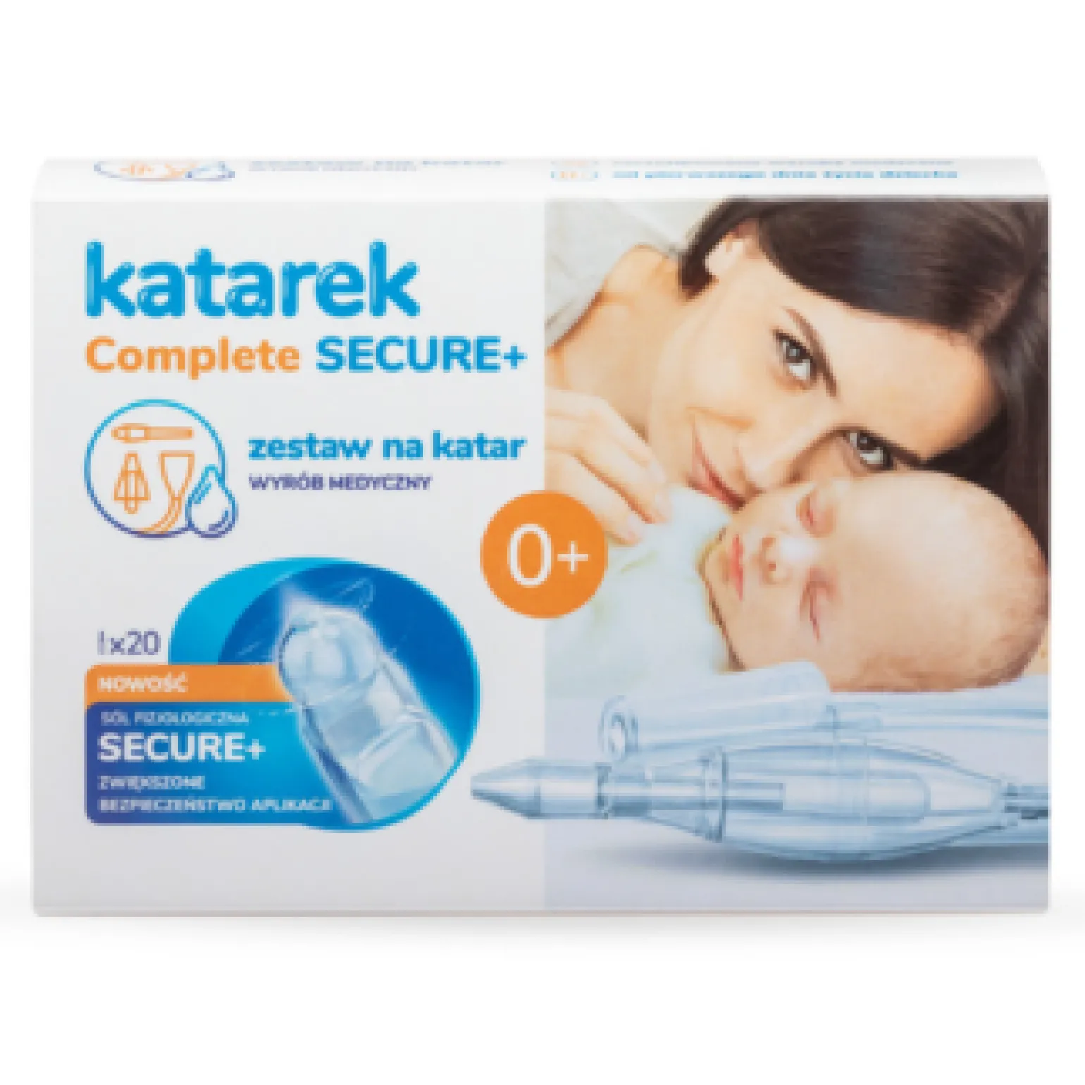 Aspirator KATAREK COMPLETE SECURE+ (+20 amp. NaCl)