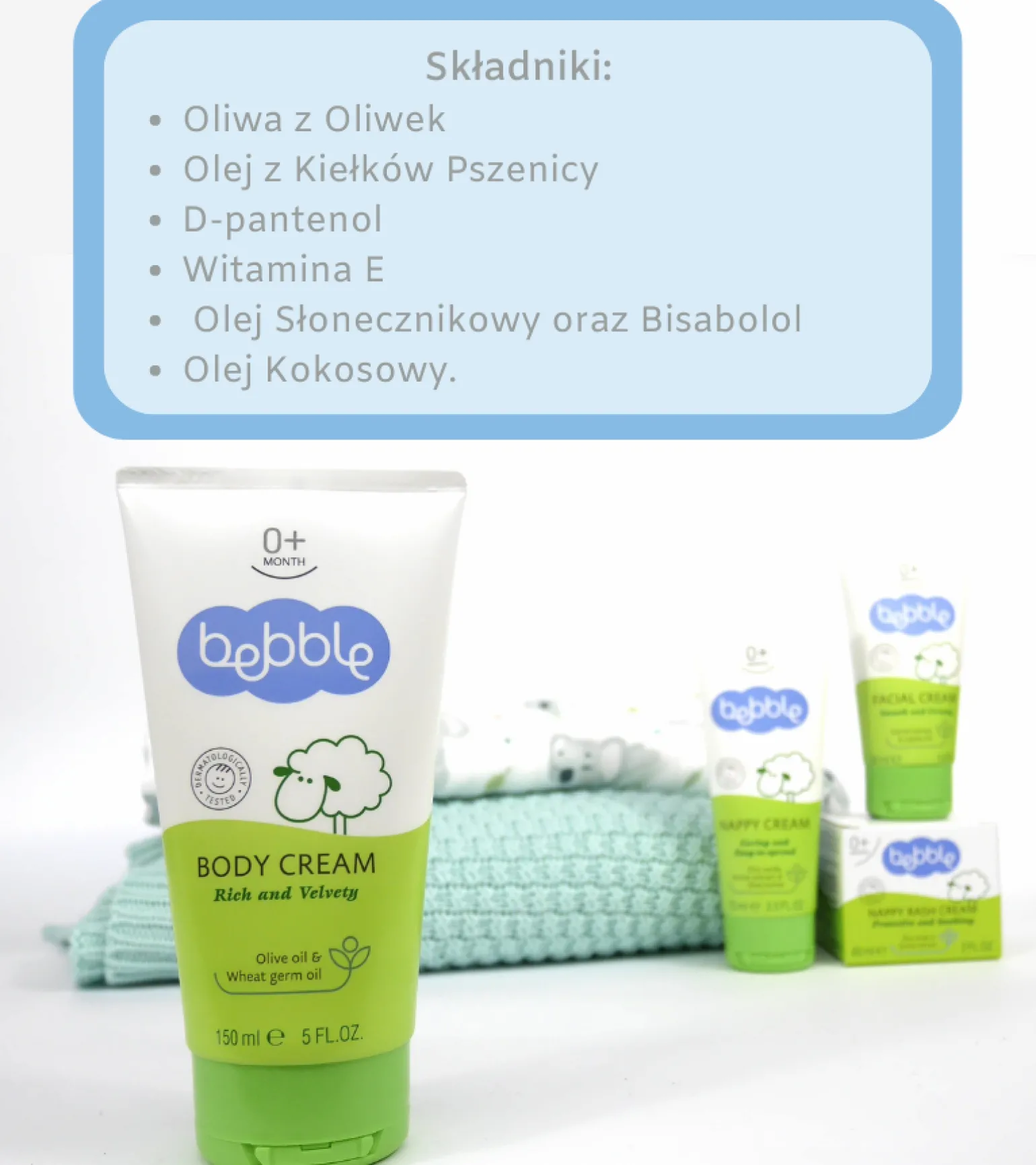 BEBBLE Krem do ciała 150 ML