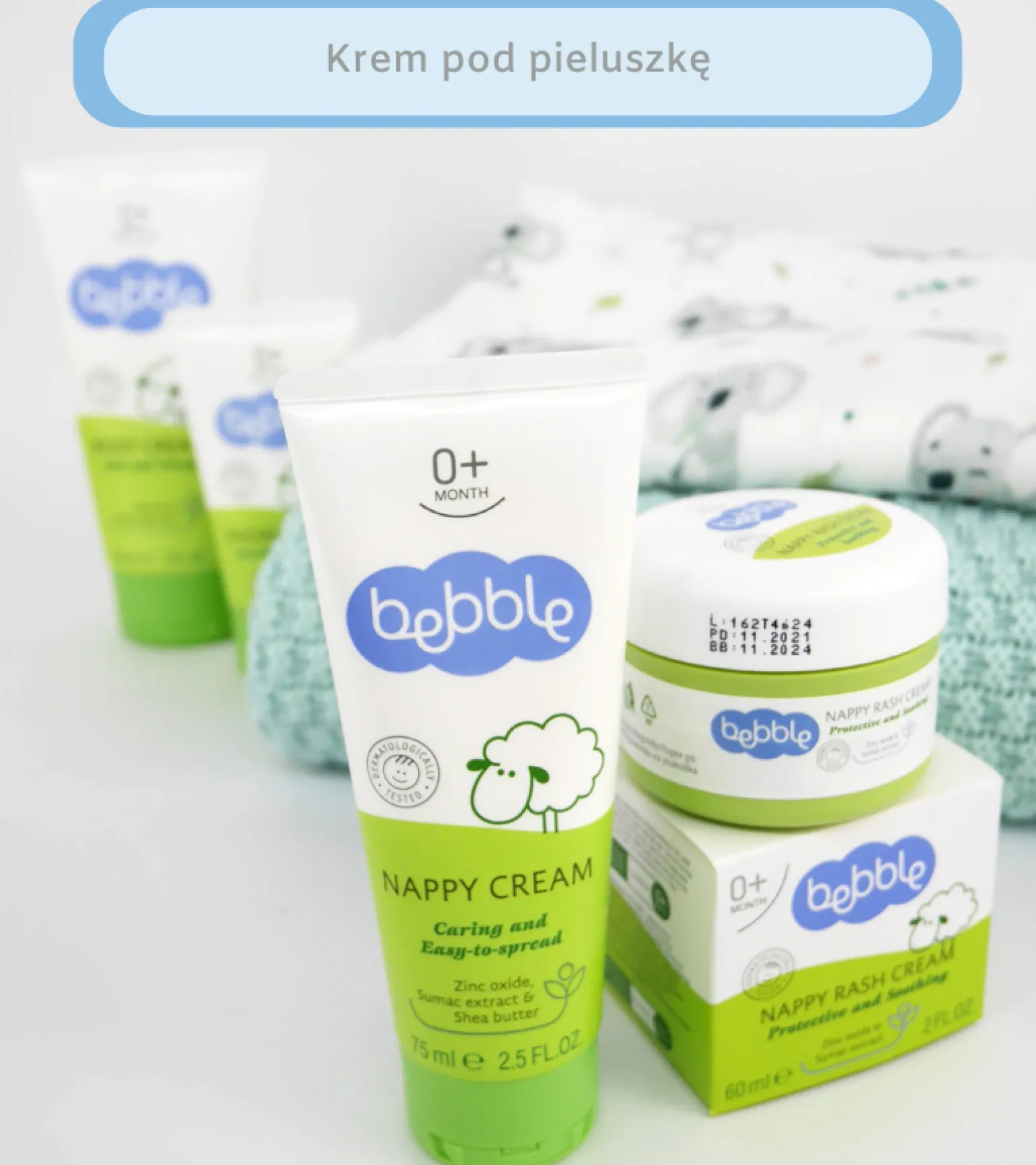 BEBBLE Krem na odparzenia 75 ML