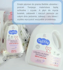 BEBBLE Płyn do mycia butelek i smoczków 500ml