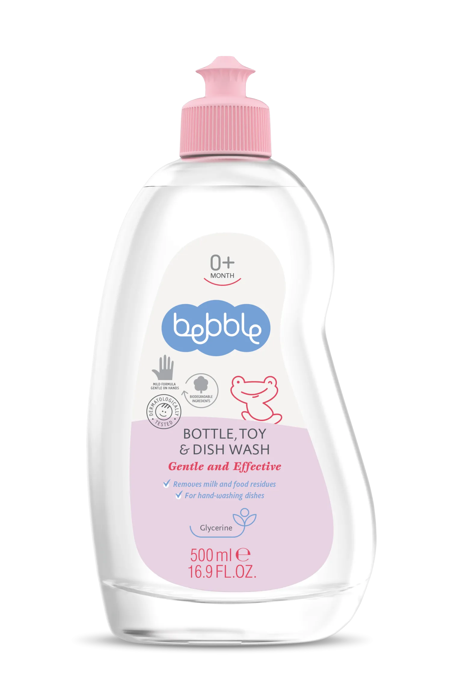 BEBBLE Płyn do mycia butelek i smoczków 500ml