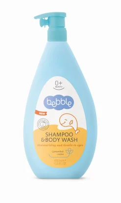 BEBBLE Szampon & Żel do mycia ciała - RUMIANEK 400 ML