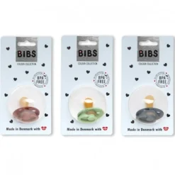 BIBS COLOUR IVORY 6m+ Smoczek Uspokajający kauczuk Hevea
