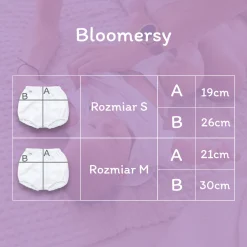 Bloomersy muślinowe - Baby Bear