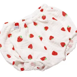 Bloomersy muślinowe - Strawberries