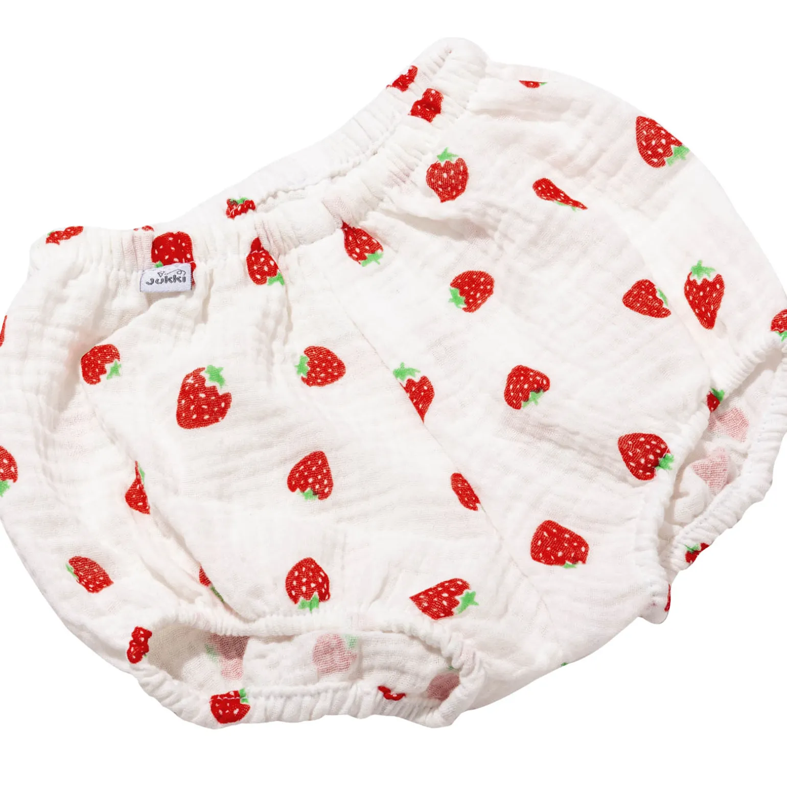 Bloomersy muślinowe - Strawberries