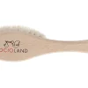 BOCIOLAND - Drewniana szczotka do włosów z koziny - elipsa