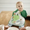 BOCIOLAND Śliniak Ceratowy z rękawkami - TRUSKAWKA