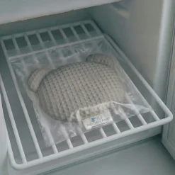 BOCIOLAND - TERMOFOR Z PESTEK WIŚNI Z LAWENDĄ MIŚ WAFEL 180g SZARY