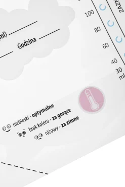BOCIOLAND Woreczki do przechowywania pokarmu 30 szt.