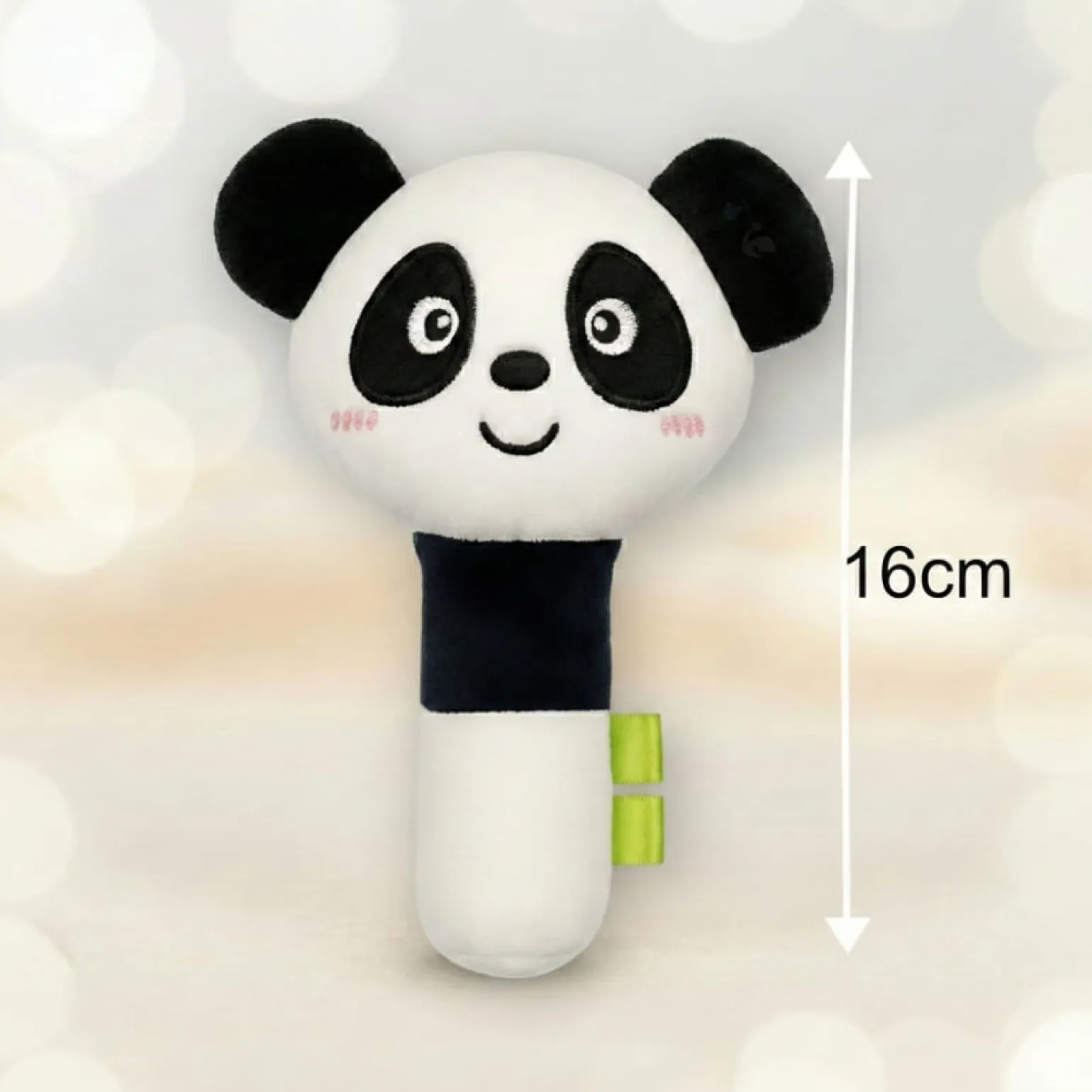 BOCIOLAND Zabawka piszczałka Panda