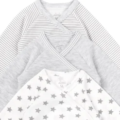 Body Niemowlęce 3 pack Basic Grey Melange