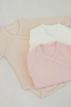 Body Niemowlęce 3 pack Pastel Girl