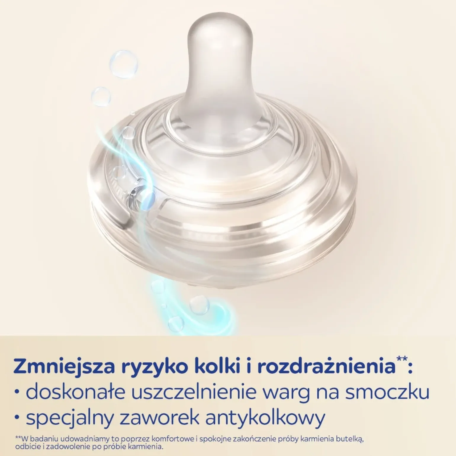 Canpol babies Butelka Natural Shape ze smoczkiem dwustrefowym 150 ml