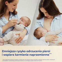 Canpol babies Butelka Natural Shape ze smoczkiem dwustrefowym 150 ml