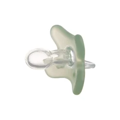 Canpol babies by Difrax Smoczek 100% silikonowy 6-12m symetryczny 1 szt. Green