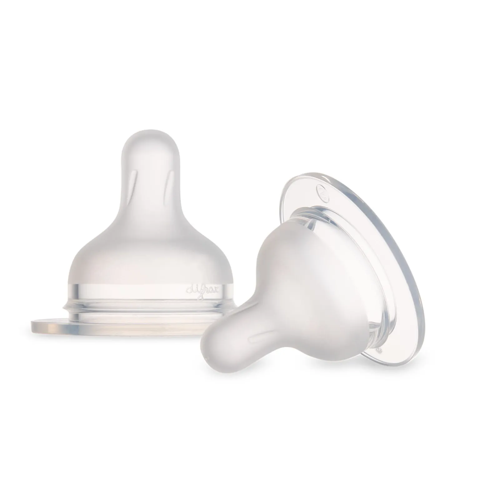 Canpol babies by Difrax Smoczek silikonowy do butelki S-Shape L (średni) 2 szt.