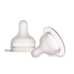 Canpol babies by Difrax Smoczek silikonowy do butelki S-Shape XL (szybki/kaszka) 2 szt.
