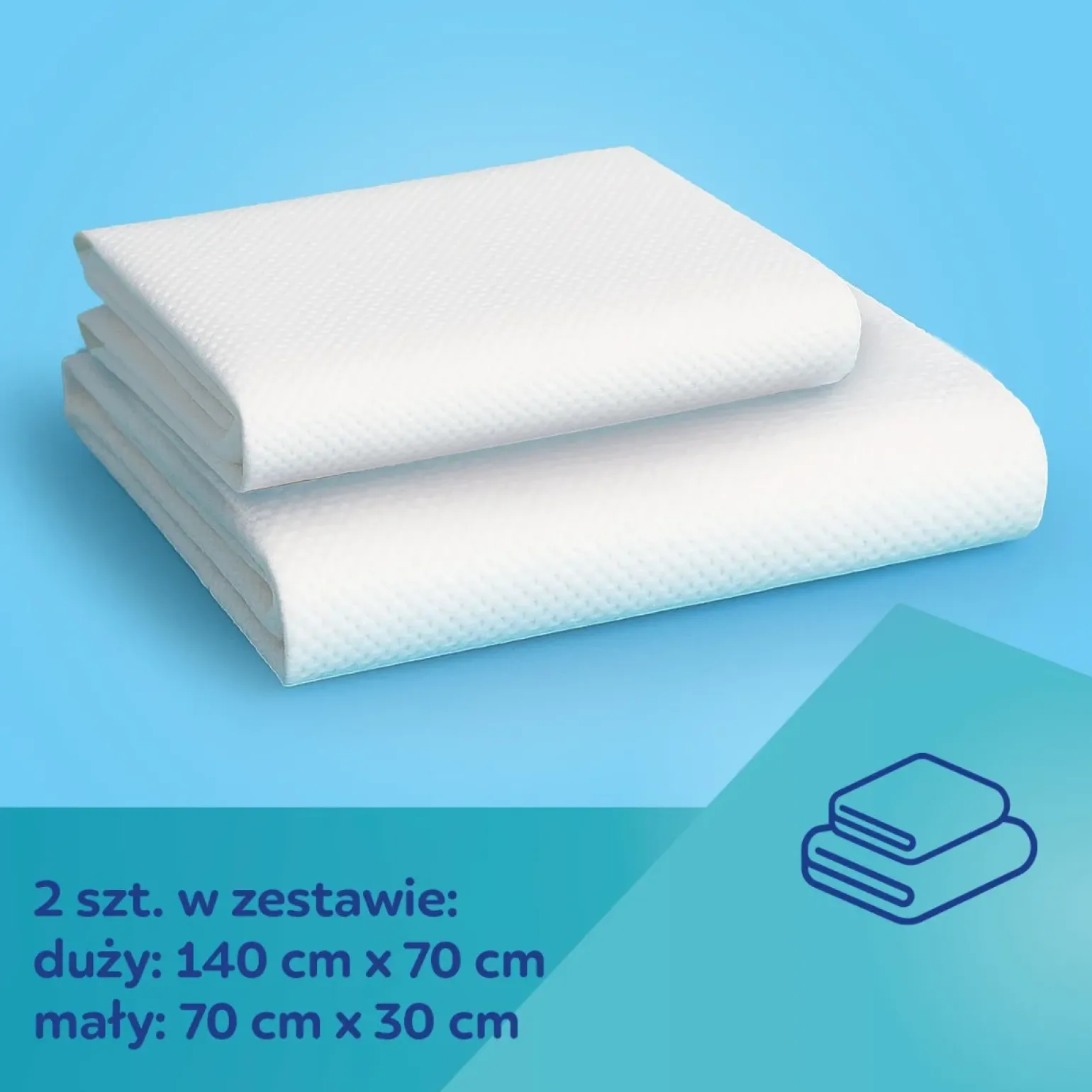 Canpol babies Jednorazowe ręczniki – zestaw 2 szt.