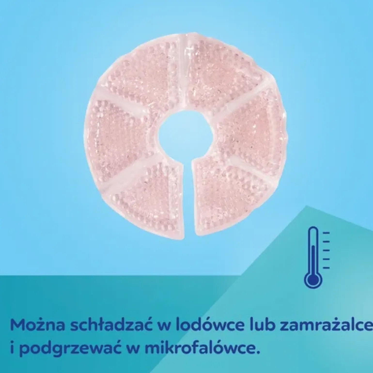 Canpol babies Kompresy żelowe na piersi do terapii ciepłem lub zimnem 2 szt. (PRODUKT MEDYCZNY)