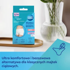 Canpol babies Majtki dla kobiet w ciąży i po porodzie 2 szt. S/M