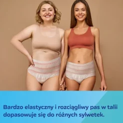 CANPOL babies Oddychające i ultrachłonne jednorazowe majtki 2w1 z podkładem poporodowym S/M, 5 szt.