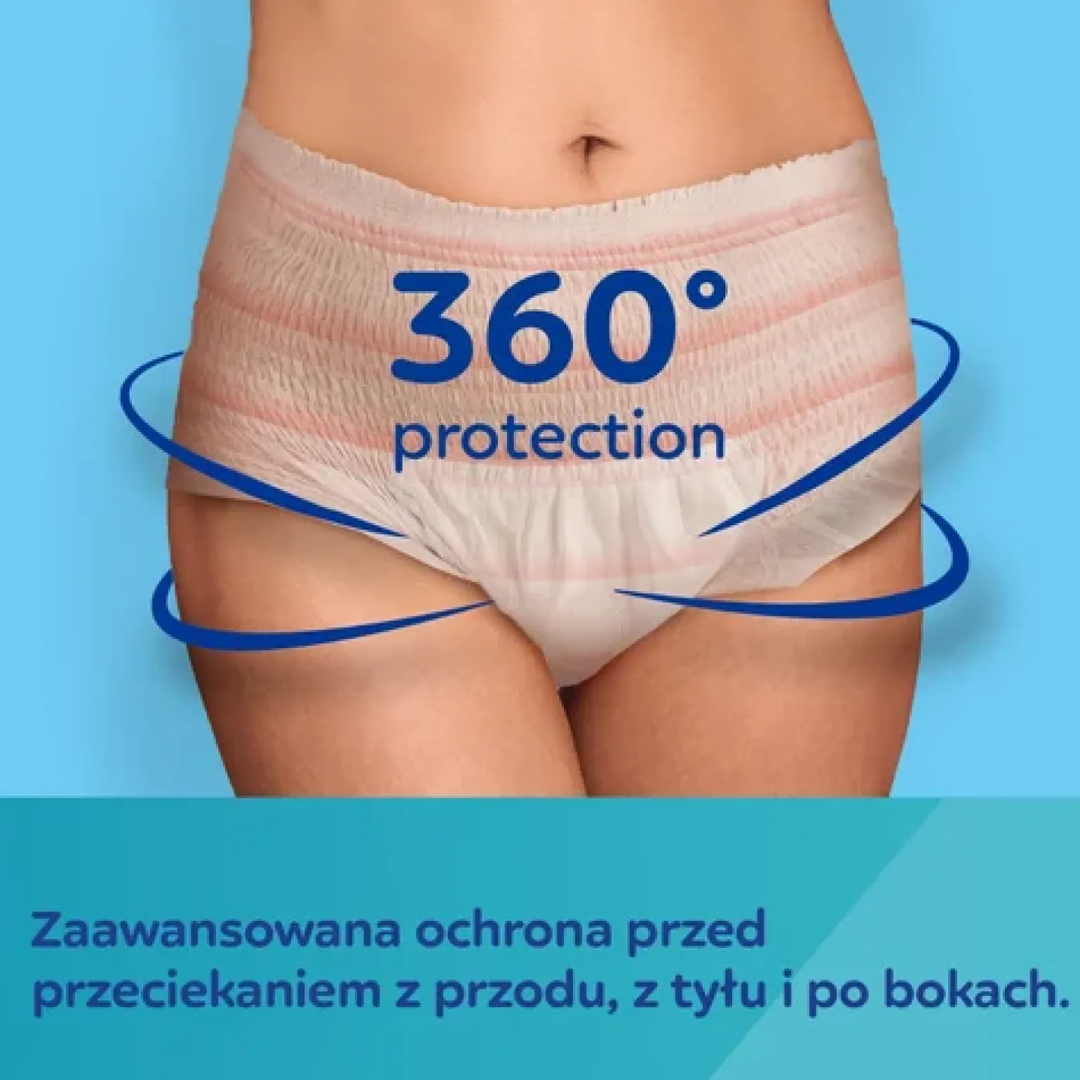 CANPOL babies Oddychające i ultrachłonne jednorazowe majtki 2w1 z podkładem poporodowym S/M, 5 szt.