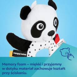 Canpol babies Sensoryczna zabawka z gryzakiem i grzechotką BabiesBoo