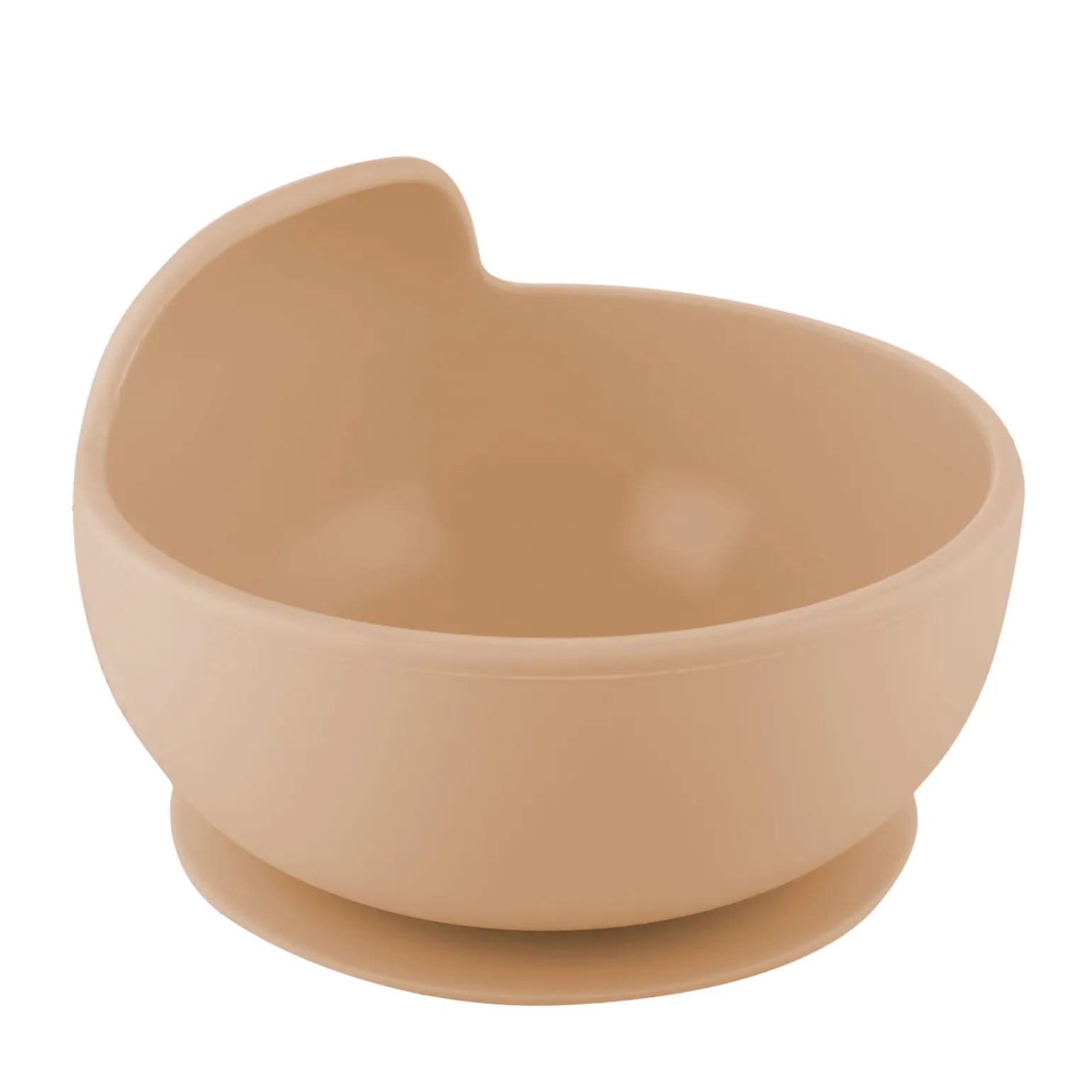 Canpol babies Silikonowa Miseczka z Przyssawką 330 ml Beige