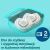 Canpol babies Smoczek silikonowy 6-18m symetryczny BONJOUR PARIS BLUE 2szt.