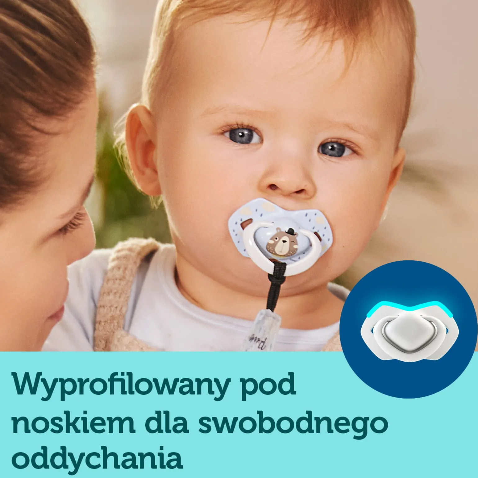 Canpol babies Smoczek silikonowy 6-18m symetryczny BONJOUR PARIS PINK 2szt.