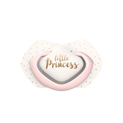 Canpol babies Smoczek silikonowy 6-18m symetryczny ROYAL BABY 2szt.