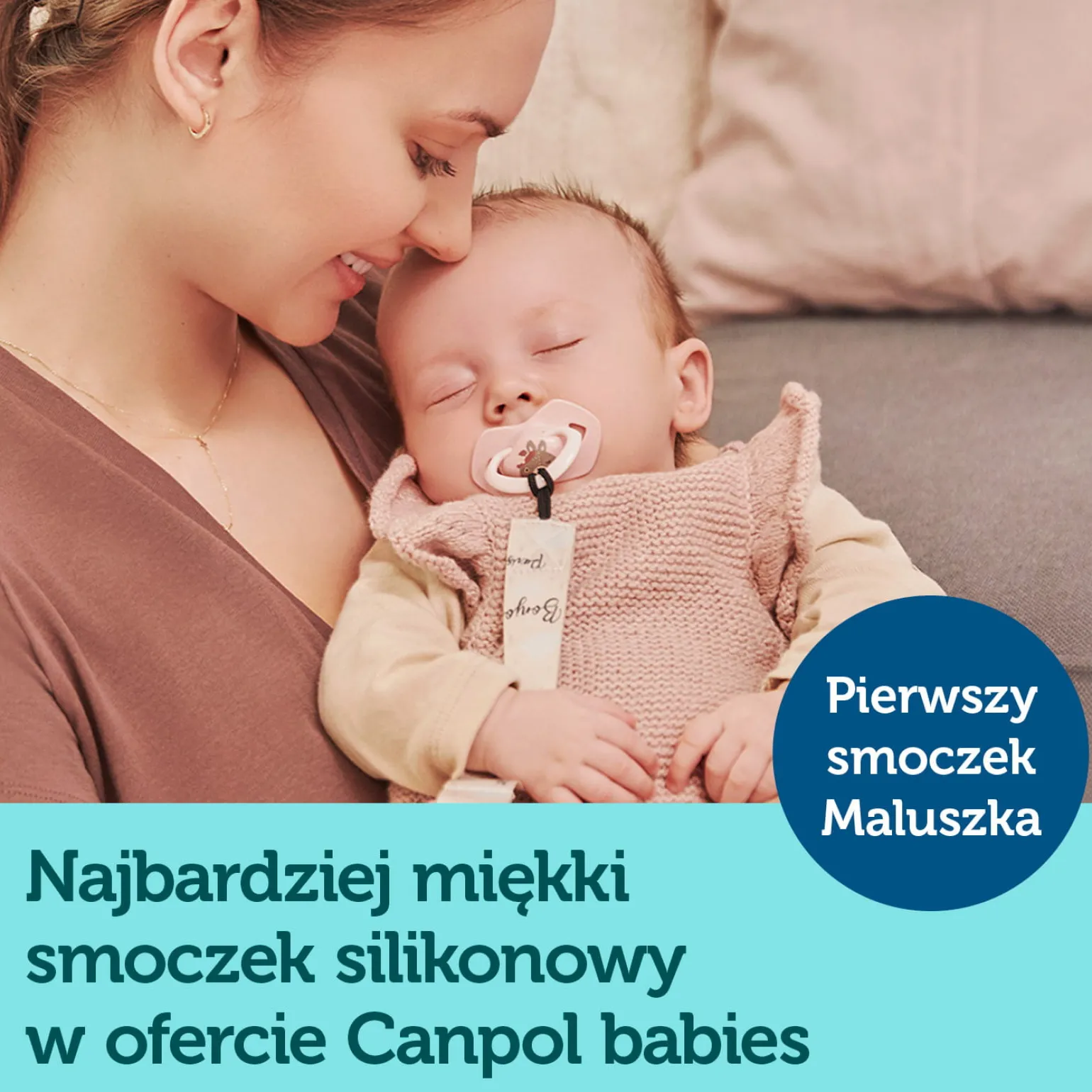 Canpol babies Smoczek silikonowy 6-18m symetryczny ROYAL BABY 2szt.