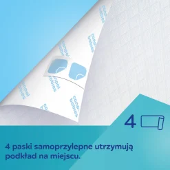 Canpol babies Wielofunkcyjne jednorazowe podkłady higieniczne 90x60 z przylepcem (10szt.)
