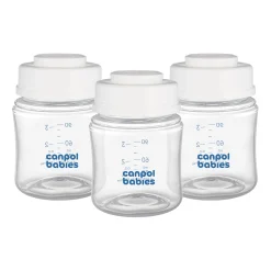 Canpol babies Zestaw butelek do przechowywania pokarmu 3x120 ml