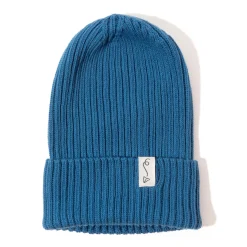 Czapeczka z dzianiny bawełnianej - NAVY BLUE