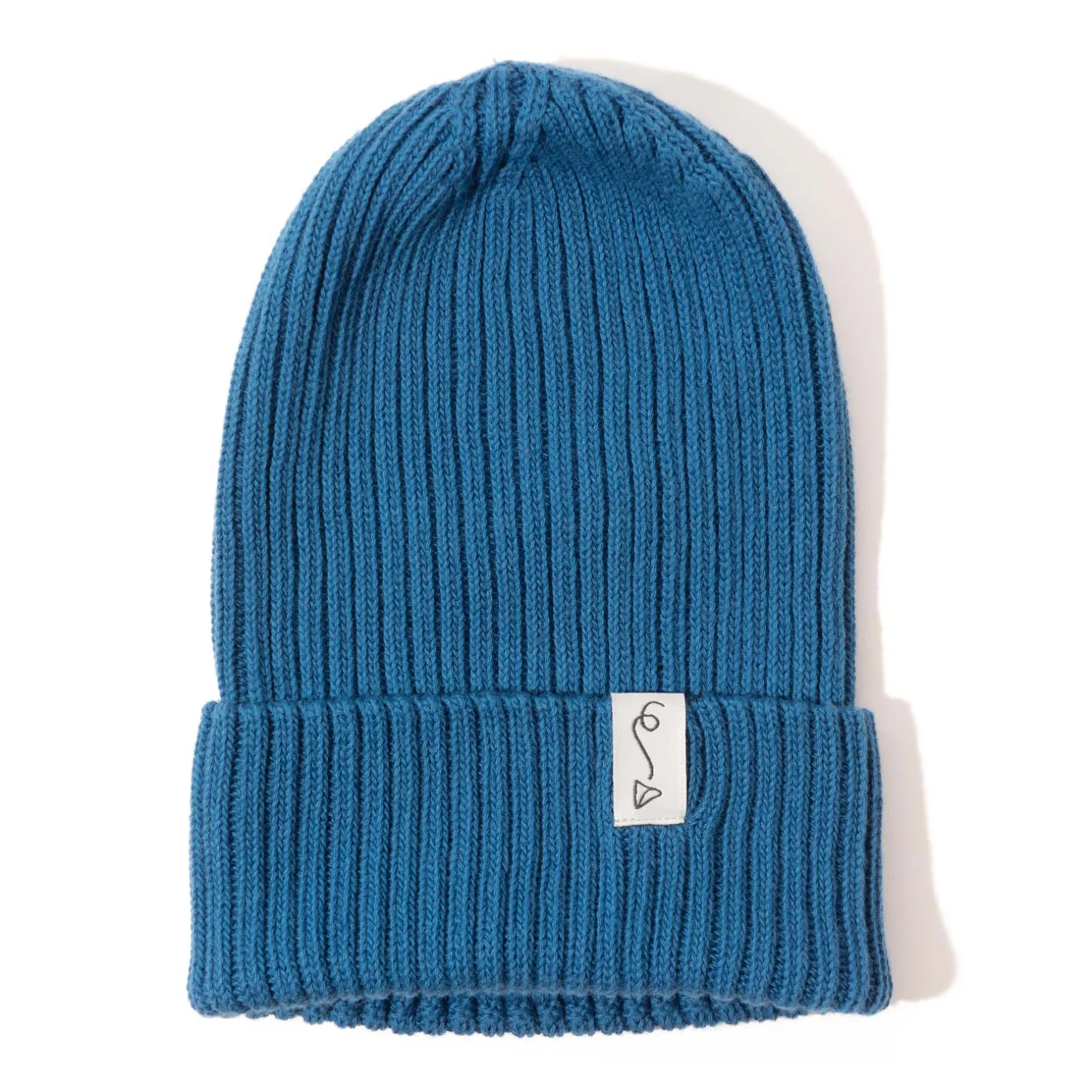 Czapeczka z dzianiny bawełnianej - NAVY BLUE