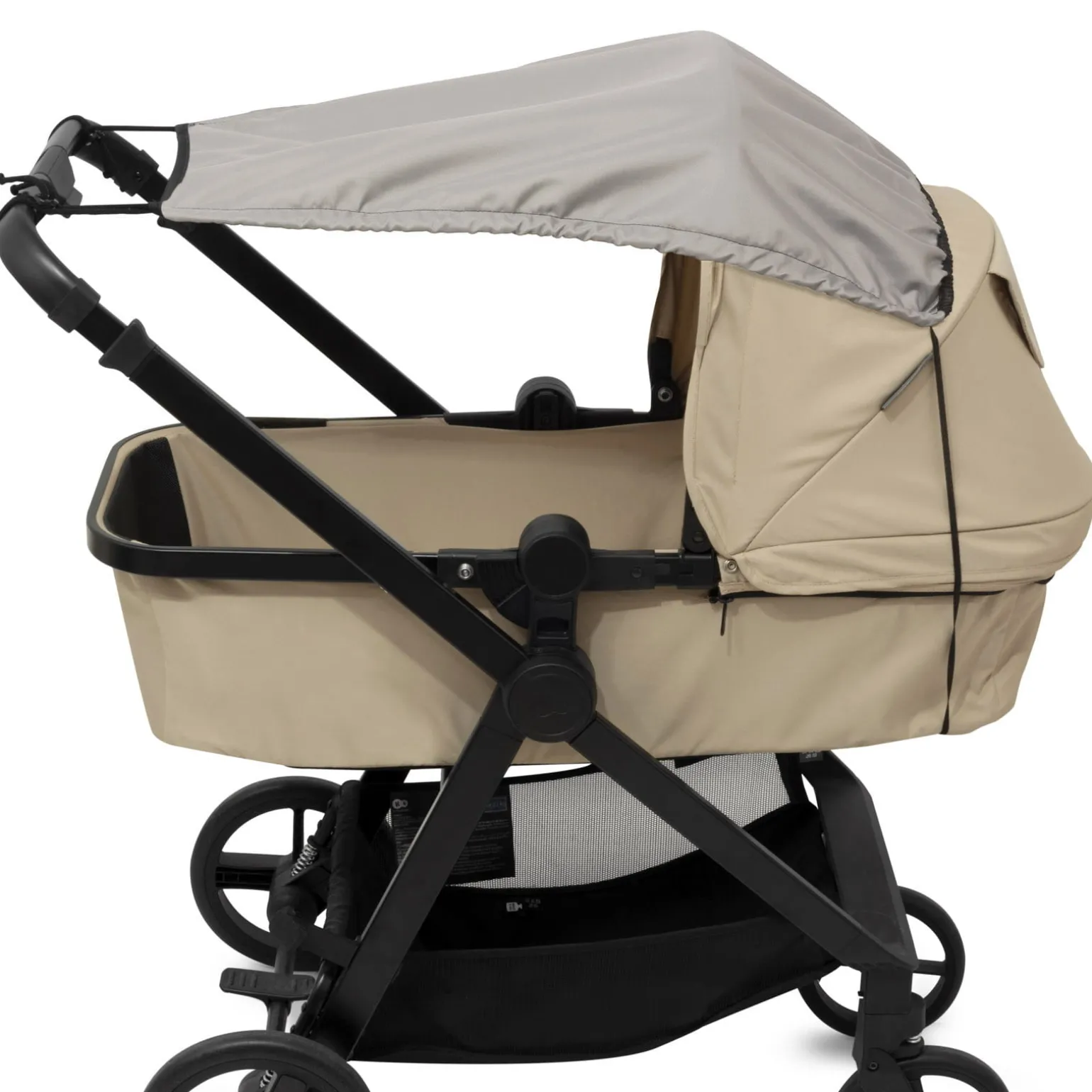 Daszek przeciwsłoneczny do wózka UV - Light Grey