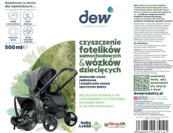 DEW Środek do czyszczenia fotelików samochodowych i wózków 500 ml