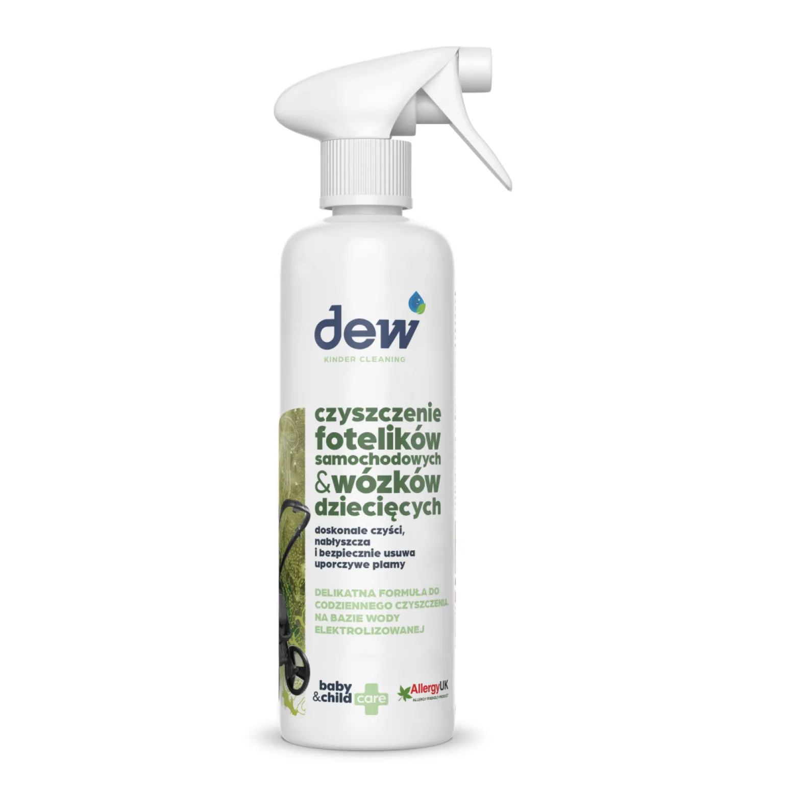 DEW Środek do czyszczenia fotelików samochodowych i wózków 500 ml