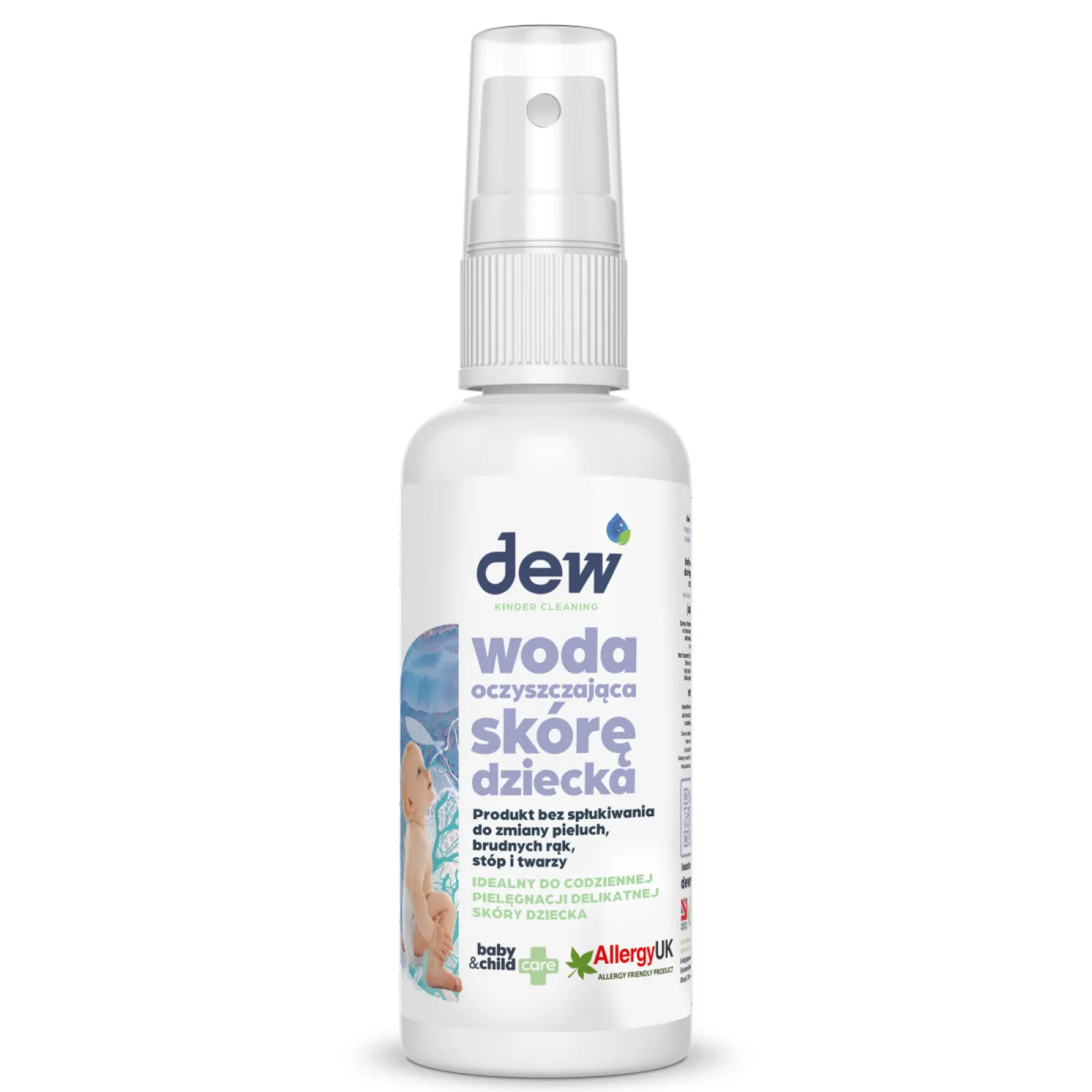 DEW Woda oczyszczająca skórę dziecka 65 ml
