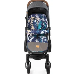 Dwustronna wkładka do wózka spacerowego - Navy Blue