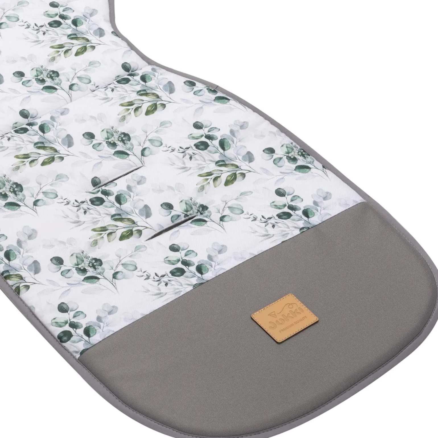 Dwustronna wkładka do wózka spacerowego - Eucalyptus White