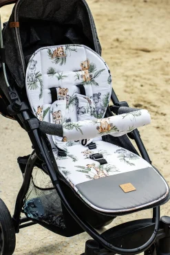 Dwustronna wkładka do wózka spacerowego - Savanna Fun