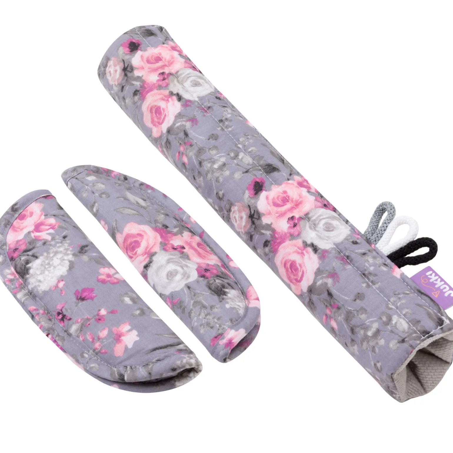 Dwustronna wkładka do wózka spacerowego - Tea Roses