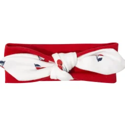 Elastyczna opaska z kokardą 2 pack Cherries